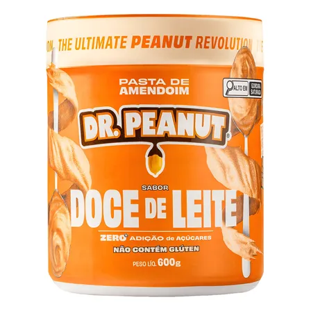 Pasta De Amendoim Dr. Peanut 600g Novos Sabores Gourmet