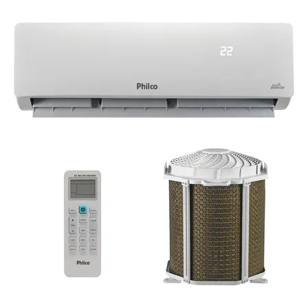 Ar Condicionado Inverter Philco Split 96662678 Pac12fb 12000 Btus Frio Branco 220v