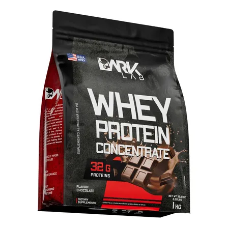 Whey Protein Concentrado 1kg Chocolate Dark Lab