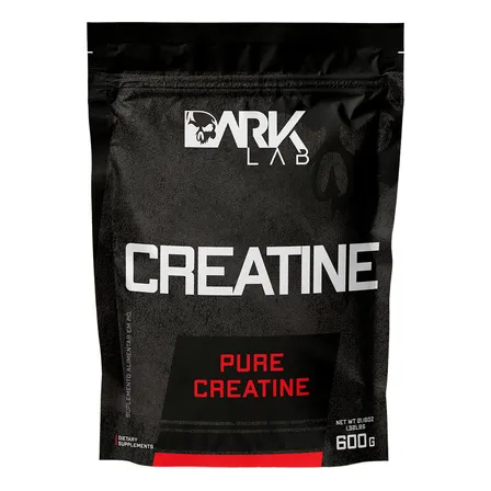 Creatina Monohidratada Pura 600g Dark Lab Unidade Sem Sabor