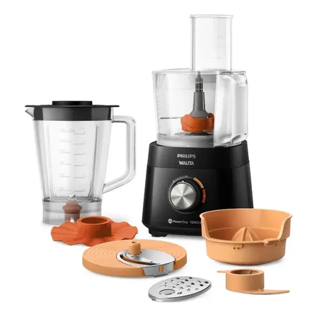 Multiprocessador Walita Preto 1400w - Hr7304/92 Preto 127v