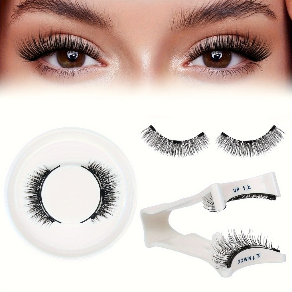 Conjunto de Cílios Magnéticos e Onduladores Naturais e Volume 3D com aplicador 025-063