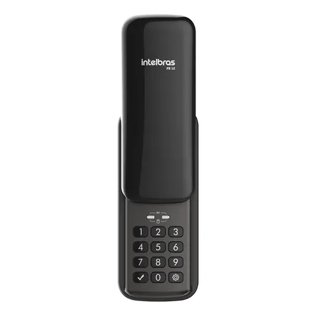 Fechadura Digital De Sobrepor Com Senha Fr 10 Preto Intelbras