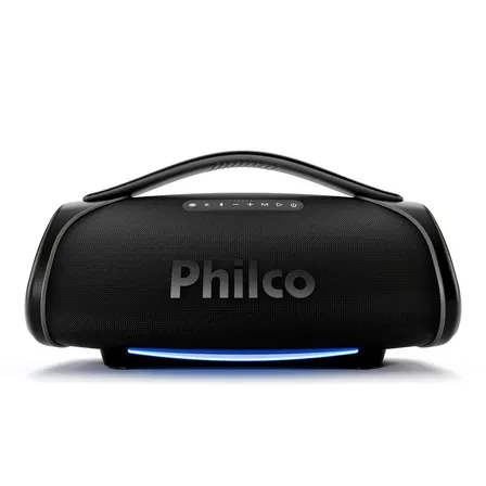 Caixa De Som Boombox Philco Extreme Bluetooth V.5.4 300w Pbx01 Preto 127/220v