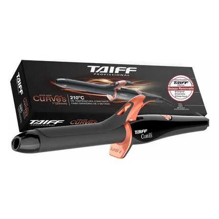 Modelador De Cachos De Barril Taiff Curves 2.5cm De Diâmetro 127/220v