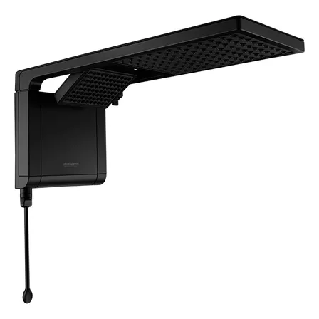 Lorenzetti Acqua Duo Ultra Chuveiro Ducha Preto Fosco Potência 7800w 220v 7.8 Kw