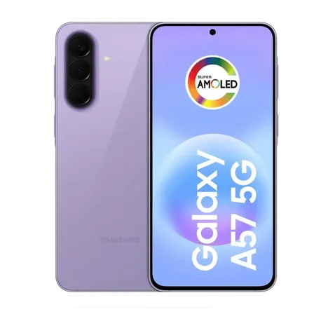 Celular Samsung Galaxy A57 5g 256gb, 8gb Ram, Recursos Ai Lilás
