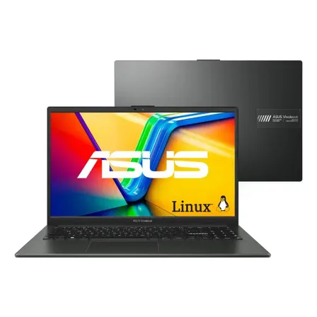 Notebook Asus Vivobook Go 15 Amd Ryzen 5 7520u 16gb 512ssd Mixed Black