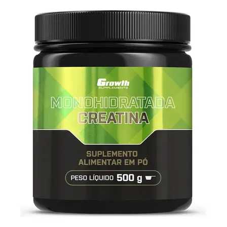 Creatina Monohidratada 500g Pó Growth