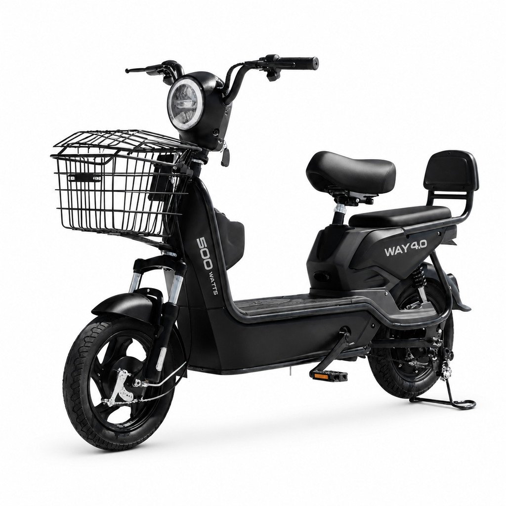 Bicicleta Elétrica Scooter Mova Way 4.0 500w 48v Lítio