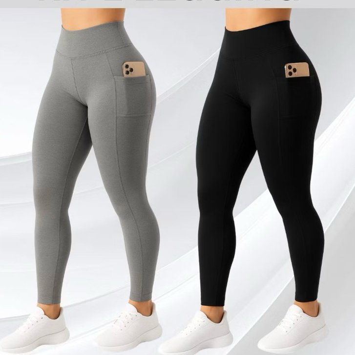 UNIDADE ou KIT 2 Calças leg com 2 bolsos (1 calça R$ 35,00 / 2 Calças R$70,00)